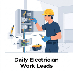 Electrician Service Leads Plan – Get 30–40 Daily Electrical Work Leads in 10 Days with Direct Customer Calls & WhatsApp Messages (Silver – ₹1999)